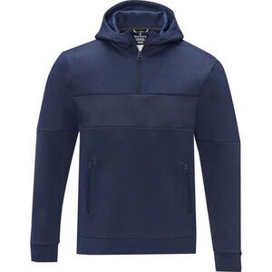 Elevate Life Mens Sayan Half Zip Hoodie / Navy